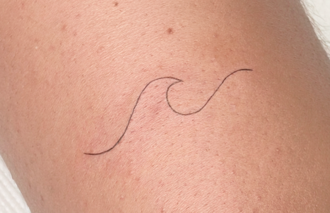 Primeira tatuagem — aluna da mentoria